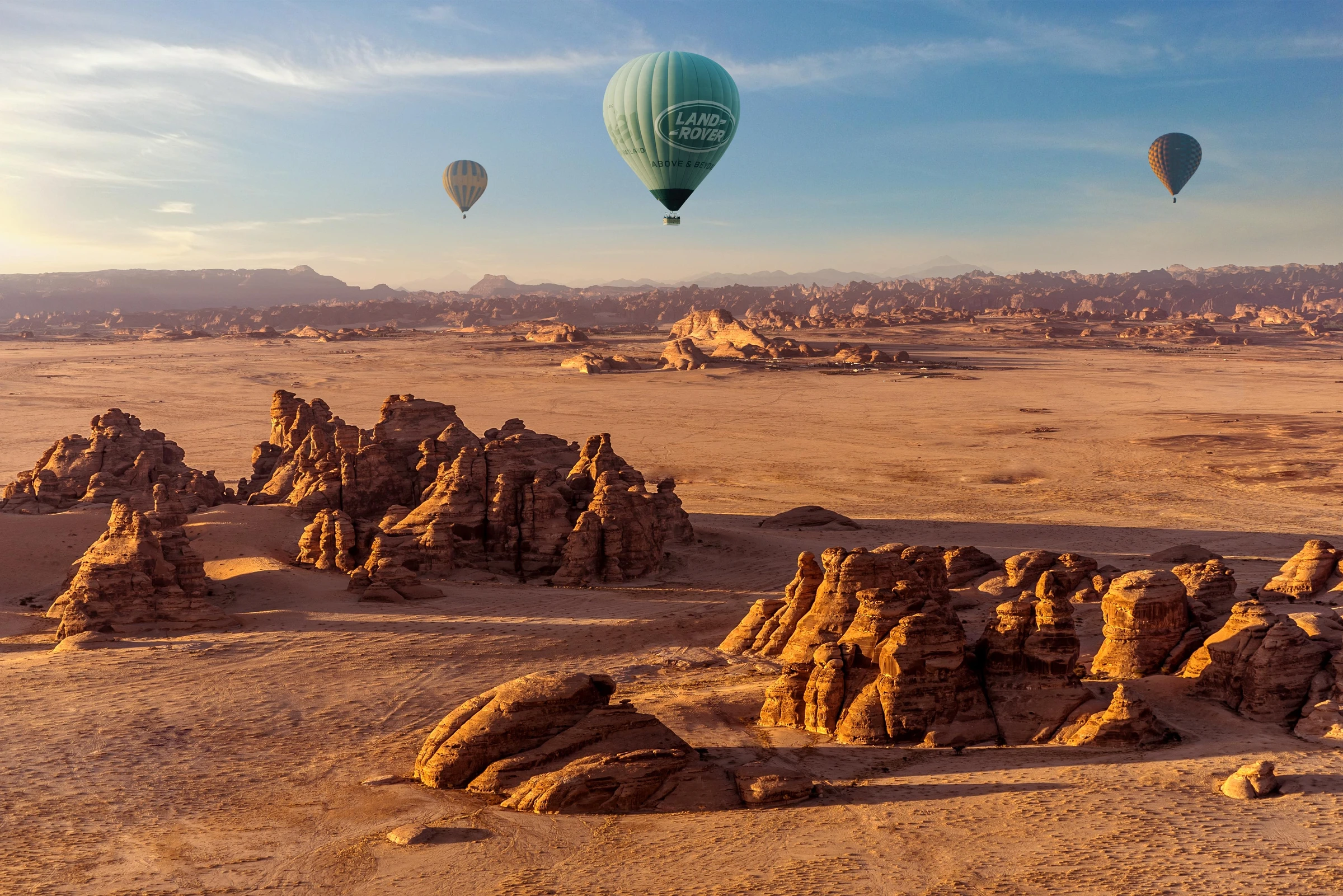 AlUla desert landscape background